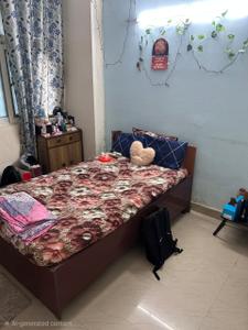 Bedroom Image of 950 Sq.ft 2 BHK Apartment / Flat for rent in Amrapali Zodiac, Sector 120 Noida for Rs. 25000