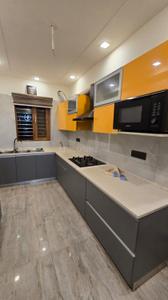 Kitchen Image of 4500 Sq.ft 3 BHK Builder Floor for rent in Sector 14 Faridabad for Rs. 60000