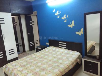 Bedroom Image of 590 Sq.ft 1 BHK Apartment / Flat for rent in Suncity Mercury Building, Powai Mumbai for Rs. 45000