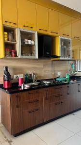 Kitchen Image of 1450 Sq.ft 3 BHK Apartment / Flat for sale in Kolte Patil Life Republic First Avenue, Marunji Pune for Rs. 14000000