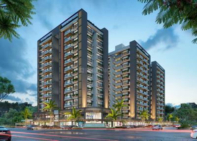 Image of 1944 Sq.ft 3 BHK Apartment / Flat for sale in Revanta Fortune 2, Raysan, Gandhinagar for Rs. 7992000