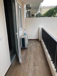 Balcony Image of 800 Sq.ft 1 RK Builder Floor for rent in Sector 27 Gurgaon for Rs. 30000