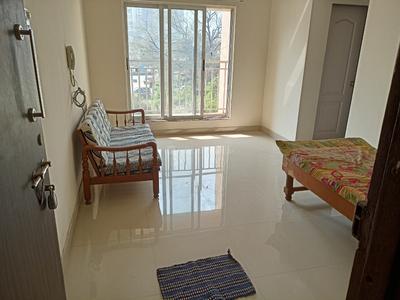 Living Room Image of 935 Sq.ft 2 BHK Apartment / Flat for rent in Sunrise Glory, Shilphata Thane for Rs. 27000