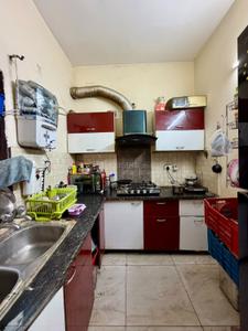 Kitchen Image of 850 Sq.ft 2 BHK Apartment / Flat for sale in Kishanpura Zirakpur for Rs. 4500000