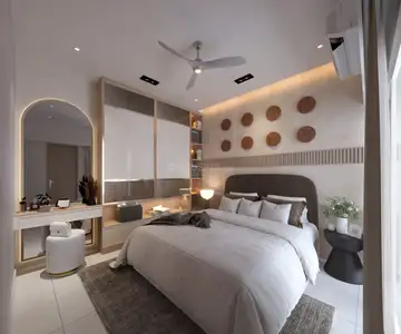 Bedroom Image of 800 Sq.ft 3 BHK Apartment / Flat for sale in Whispering Petals, Yelachanayakanapura Bengaluru for Rs. 11177500