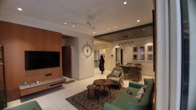 Hall Image of 1400 Sq.ft 3 BHK Apartment / Flat for rent in Fatehgunj Vadodara for Rs. 18000