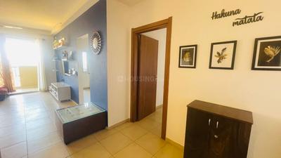 Hall Image of 1000 Sq.ft 2 BHK Apartment / Flat for rent in Bhartiya Nikoo Homes, Kannuru Bengaluru for Rs. 53000