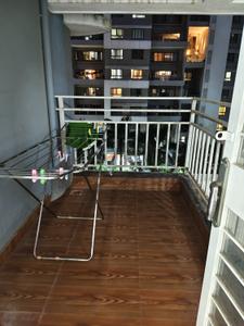 Balcony Image of 950 Sq.ft 2 BHK Apartment / Flat for rent in Kundan Freshia, Sus Pune for Rs. 32000