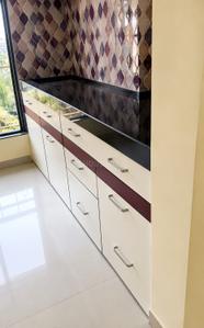 Kitchen Image of 685 Sq.ft 2 BHK Apartment / Flat for sale in Thane West Thane for Rs. 13200000