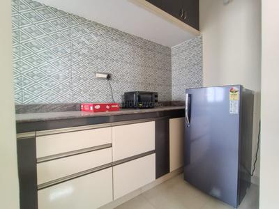 Kitchen Image of 615 Sq.ft 1 BHK Builder Floor for rent in HSR Layout Bengaluru for Rs. 31500