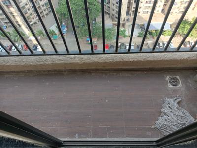 Balcony Image of 680 Sq.ft 1 BHK Apartment / Flat for rent in Raunak City Sector IV D6, Kalyan West Kalyan for Rs. 18500