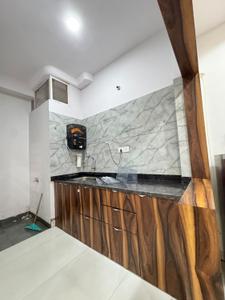 Kitchen Image of 710 Sq.ft 1 BHK Apartment / Flat for rent in Mahalakshmi Nagar Indore for Rs. 18000