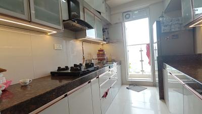 Kitchen Image of 950 Sq.ft 2 BHK Apartment / Flat for sale in Kalwa Thane for Rs. 14500000