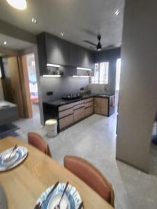 Kitchen Image of 1725 Sq.ft 3 BHK Apartment / Flat for sale in Om Swarna Sopan, Adajan Surat for Rs. 6500000