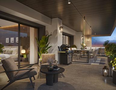 Balcony Image of 3200 Sq.ft 4 BHK Builder Floor for sale in Sobha International City, Sector 109 Gurgaon for Rs. 75000000