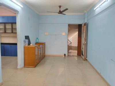 Living Room Image of 800 Sq.ft 1 BHK Apartment / Flat for rent in Kopar Khairane Navi Mumbai for Rs. 30000