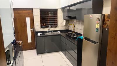Kitchen Image of 3150 Sq.ft 4 BHK Villa for sale in Waterstone Devshrut Villa, Koba Gandhinagar for Rs. 32500000