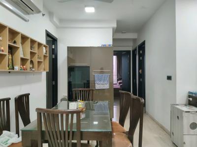 Living Room Image of 1200 Sq.ft 3 BHK Apartment / Flat for rent in Oberoi Eternia Towers A to D, Mulund West Mumbai for Rs. 132000