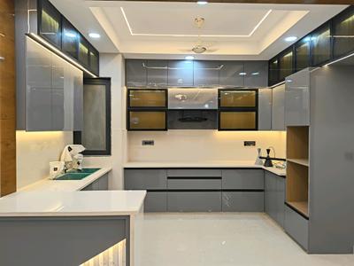 Kitchen Image of 2000 Sq.ft 4 BHK Builder Floor for sale in Vaishali Ghaziabad for Rs. 19500000