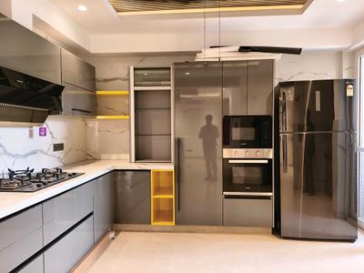 Kitchen Image of 1950 Sq.ft 3 BHK Apartment / Flat for sale in Orris Greenopolis, Sector 89 Gurgaon for Rs. 16000000