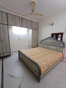 Bedroom Image of 220 Sq.ft 1 RK Builder Floor for rent in Sant Nirankari Colony RWA, Mukherjee Nagar New Delhi for Rs. 13000