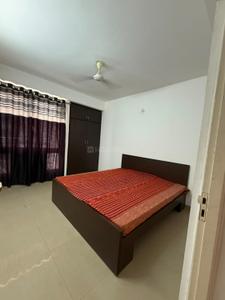 Bedroom Image of 1050 Sq.ft 2 BHK Apartment / Flat for rent in Unique My Haveli, Ramchandpura Jaipur for Rs. 18000