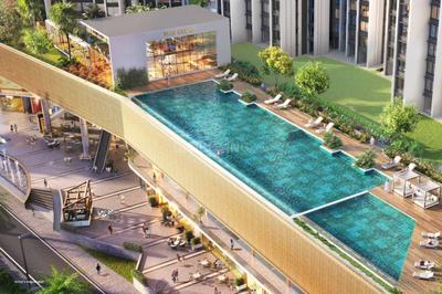 Image of 570 Sq.ft 1 BHK Apartment / Flat for sale in Sunteck Kalyan Harbour, Kalyan West, Kalyan for Rs. 3990000