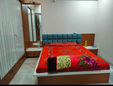 Bedroom Image of 574 Sq.ft 2 BHK Apartment / Flat for sale in Nirman Kesar Exotica, Hanspura Ahmedabad for Rs. 5951000