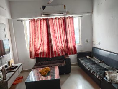 Hall Image of 600 Sq.ft 1 BHK Apartment / Flat for rent in Godrej Garden City, Gota Ahmedabad for Rs. 21000