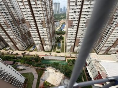 Balcony Image of 2020 Sq.ft 3 BHK Apartment / Flat for rent in Rajapushpa Provincia, Narsingi Hyderabad for Rs. 80000