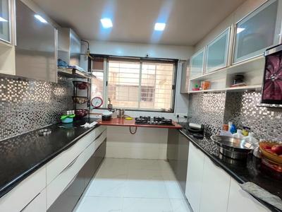 Kitchen Image of 1410 Sq.ft 3.5 BHK Apartment / Flat for sale in Kanchan Heights, Dattavadi Pune for Rs. 20000000