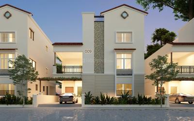 Image of 2176 Sq.ft 4 BHK Villa for sale in Praneeth Pranav Grove Park, Gagillapur, Hyderabad for Rs. 16900000