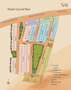 Image of 1440 Sq.ft Residential Plot / Land for sale in Silver Nest, Nayta Mundla, Indore for Rs. 8928000