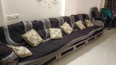 Living Room Image of 1737 Sq.ft 3 BHK Apartment / Flat for sale in PSY Pramukh Lotus, Sargasan Gandhinagar for Rs. 7300000