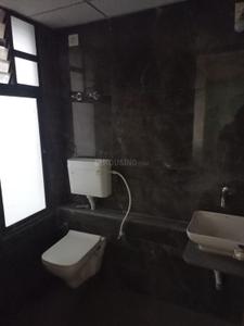 Bathroom Image of 1100 Sq.ft 3 BHK Apartment / Flat for rent in Suryam Ananta, Vastral Ahmedabad for Rs. 20000