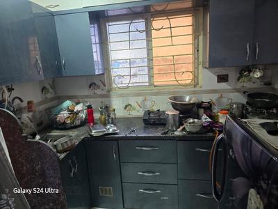 Kitchen Image of 1120 Sq.ft 3 BHK Apartment / Flat for sale in Radhika Shanti Green, Mirjapur Indore for Rs. 5100000