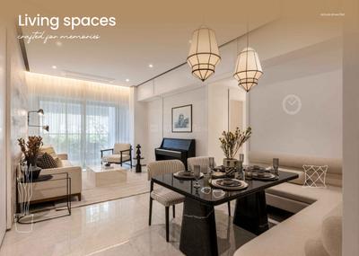 Living Room Image of 1300 Sq.ft 3 BHK Apartment / Flat for sale in Rivali Park Stargaze, Borivali East Mumbai for Rs. 38700000