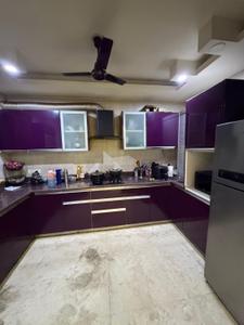 Kitchen Image of 1100 Sq.ft 1 BHK Builder Floor for rent in East Of Kailash New Delhi for Rs. 65000