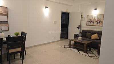 Living Room Image of 990 Sq.ft 2 BHK Apartment / Flat for sale in Supertech Livingston, Crossings Republik Ghaziabad for Rs. 7420000