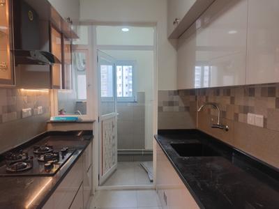 Kitchen Image of 968 Sq.ft 2 BHK Apartment / Flat for rent in Eden Park At The Prestige City, Sarjapur Bengaluru for Rs. 42000