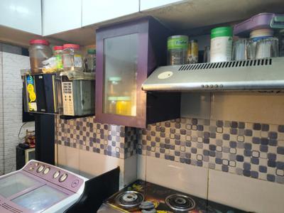Kitchen Image of 700 Sq.ft 1 BHK Apartment / Flat for rent in Puraniks Aarambh, Kasarvadavali Thane for Rs. 16125