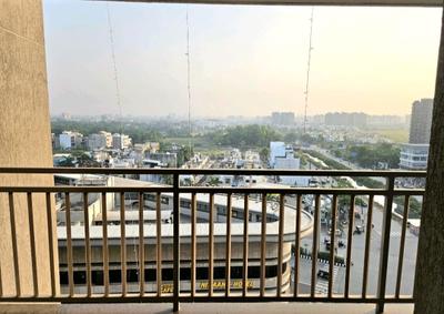 Balcony Image of 1650 Sq.ft 3 BHK Apartment / Flat for rent in Janki The Centrum, Dahin Nagar Surat for Rs. 25000