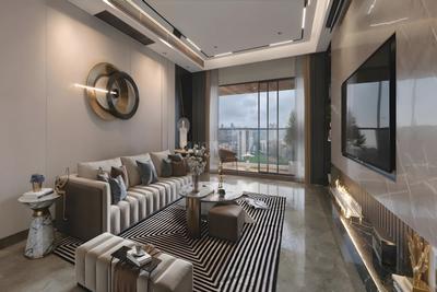 Hall Image of 5500 Sq.ft 5 BHK Apartment / Flat for sale in Provenance Four Seasons Private Residences, Worli Mumbai for Rs. 620000000
