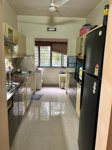 Kitchen Image of 550 Sq.ft 1 BHK Apartment / Flat for rent in Lunkad Daffodils, Viman Nagar Pune for Rs. 22000