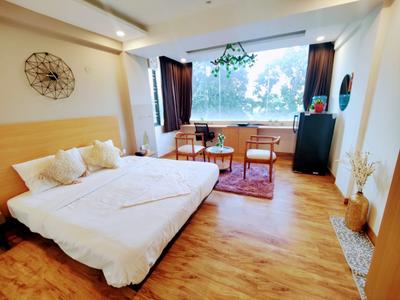 Kitchen Image of 1500 Sq.ft 1 RK Builder Floor for rent in Sector 52A Gurgaon for Rs. 22000