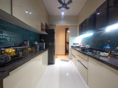 Kitchen Image of 2257 Sq.ft 4 BHK Apartment / Flat for sale in Courtyard Onyx, Thane West Thane for Rs. 35500000