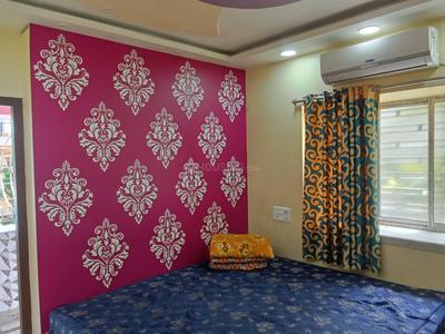 Bedroom Image of 900 Sq.ft 2 BHK Builder Floor for rent in Kalikapur, EM Bypass Kolkata for Rs. 28000