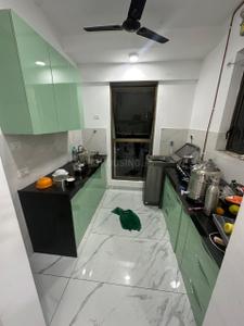 Kitchen Image of 408 Sq.ft 1 RK Apartment / Flat for sale in Raymond Tenx District, Thane West Thane for Rs. 13000000