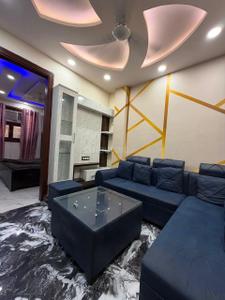 Hall Image of 412 Sq.ft 1 BHK Builder Floor for rent in Dwarka Mor New Delhi for Rs. 16500