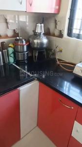 Kitchen Image of 630 Sq.ft 1 BHK Apartment / Flat for rent in Charbhuja Nath Om Heights, Rajendra Nagar Indore for Rs. 14000